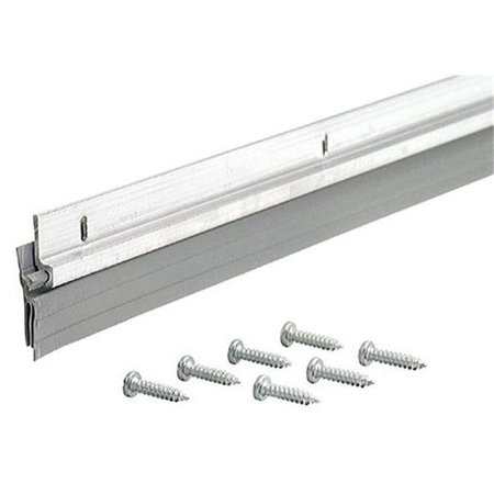 M-D M-d Products 36in. Satin Nickel Heavy Duty Aluminum & Vinyl Door Sweep 48996 5393053